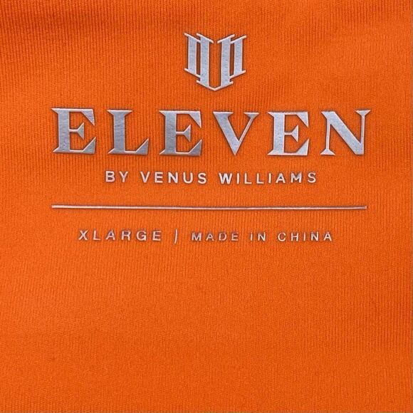 NWT New Eleven Venus Williams Orange Tennis/Pickleball Washed Out Leggings XL - Picture 5 of 10